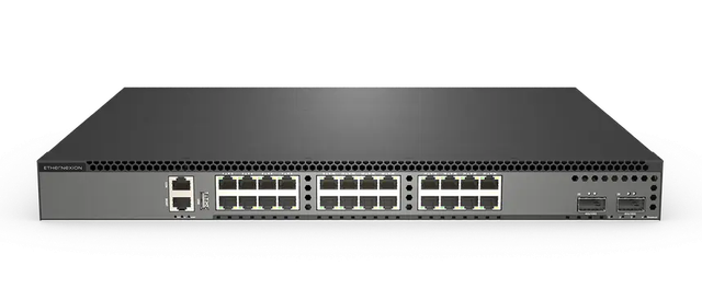 S5424T-2C-EI, 24x100M/1G/2.5G/5G/10GBase-T,2x100GQSFP28, 106W, L3 Management Switch 商品配图