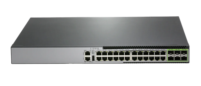 S3724GP-6X-EI, 24x1GBase-T(PoE++90W)+6x10GSFP+, Support, L3 Management PoE Switch product image