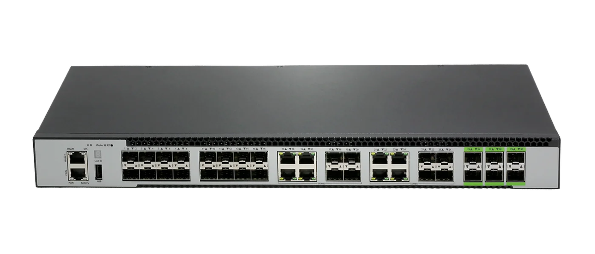 S3724S-8T6X-EI, 16x1GSFP,8x1GBase-T,8x1GSFP Combo,6x10GSFP+, L3 Management Switch