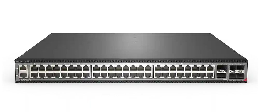 S5148GP-4X2Q-SI, 48x1GBase-T(PoE+,perport30W),2x40GQSFP+,4x25G/10GSFP28, Support, L3 Management PoE Switch