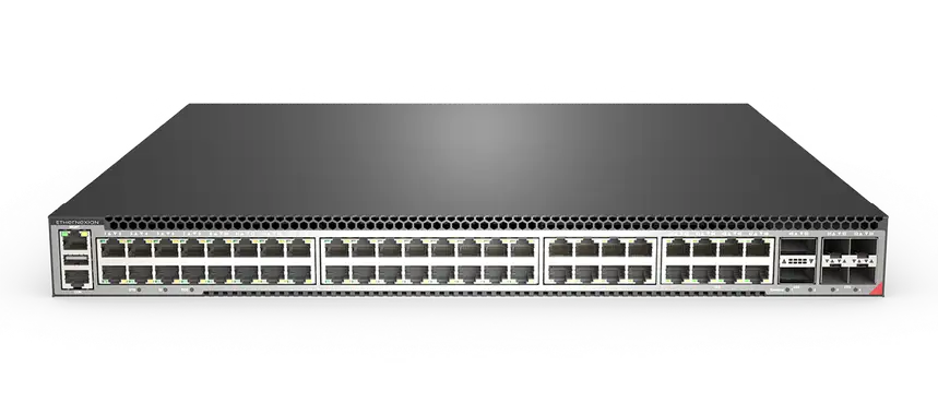 S5240M8TP-4N2Q-EI, 40x2.5GBase-T(PoE++perport90W),8x10GBase-T(PoE++perport90W),4x25GSFP28,2x40GQSFP+, 161.2W, Support, L3 Management PoE Switch