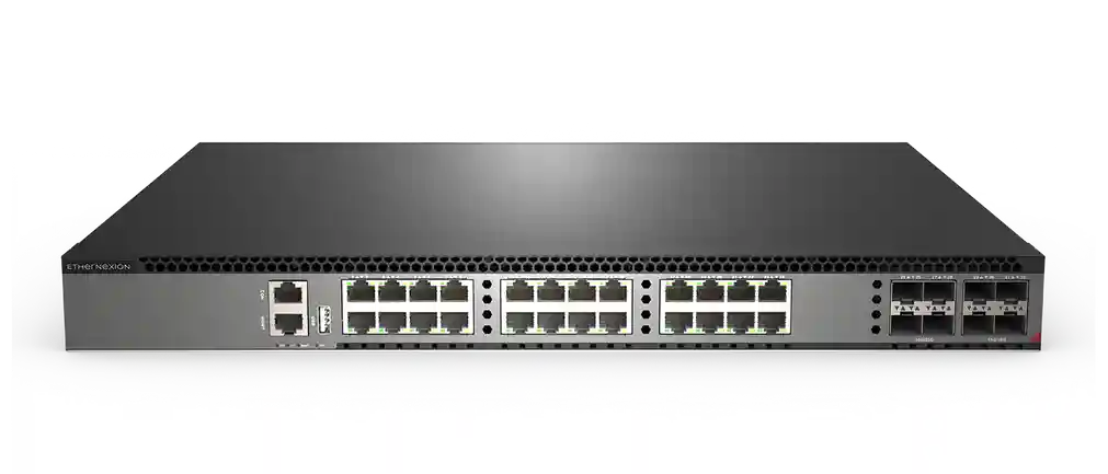 S5424TP-8N-EI, 24x100M/1G/2.5G/5G/10GBase-T(PoE++,perport90W),8x25GSFP28, 116W, Support, L3 Management PoE Switch