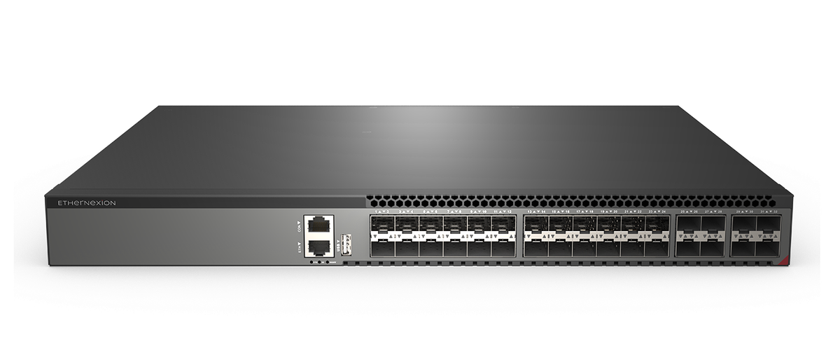 S5424X-8N-EI, 24x10GSFP+,8x25GSFP28, 76W, L3 Management Fiber Switch