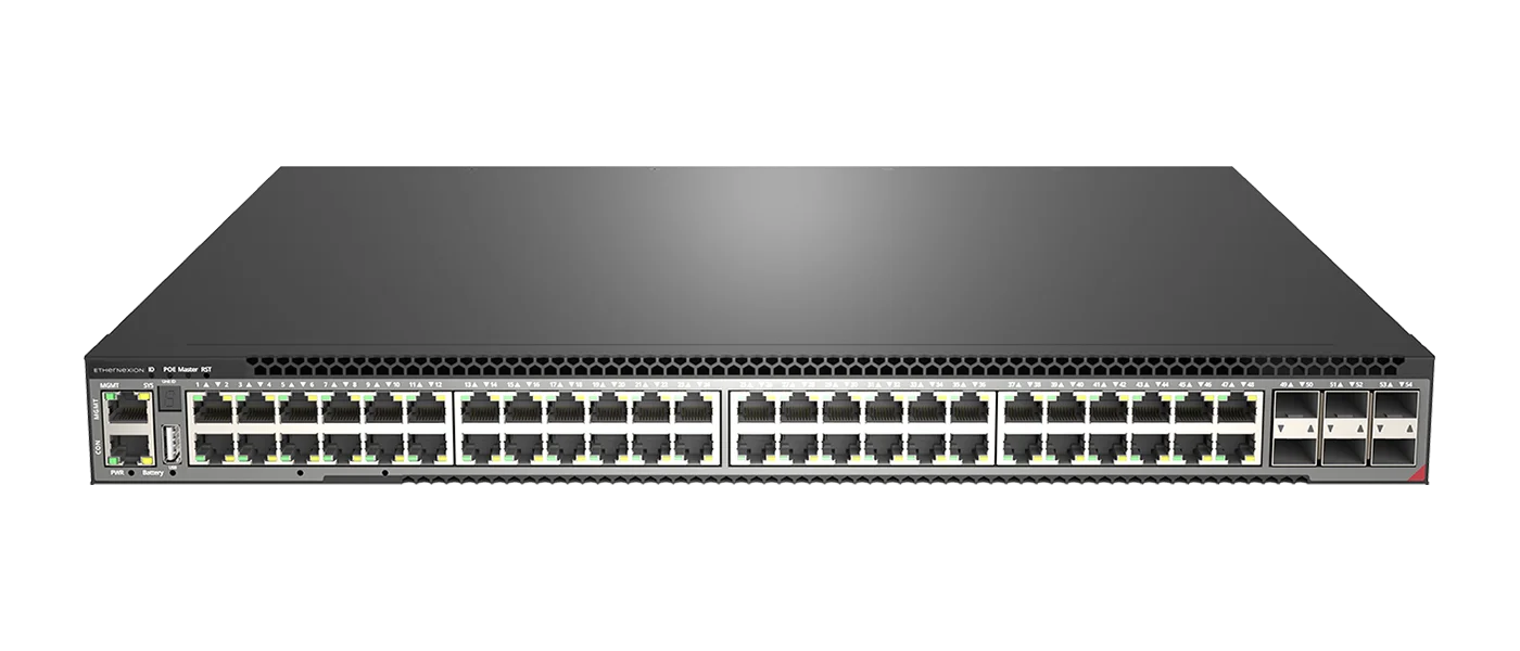 S3748GP-6X-EI, 48 x 1G BaseT (PoE++ 90W) , 6x 10G SFP+, Support, L3 Management POE Switch