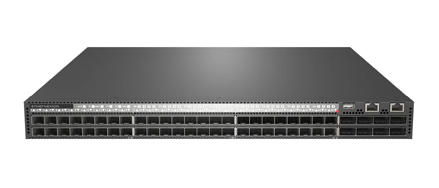 S8248N-8C, 48 x 10G/25G SFP28, 8 x 100G QSFP28, 154W, L3 Management Fiber Switch