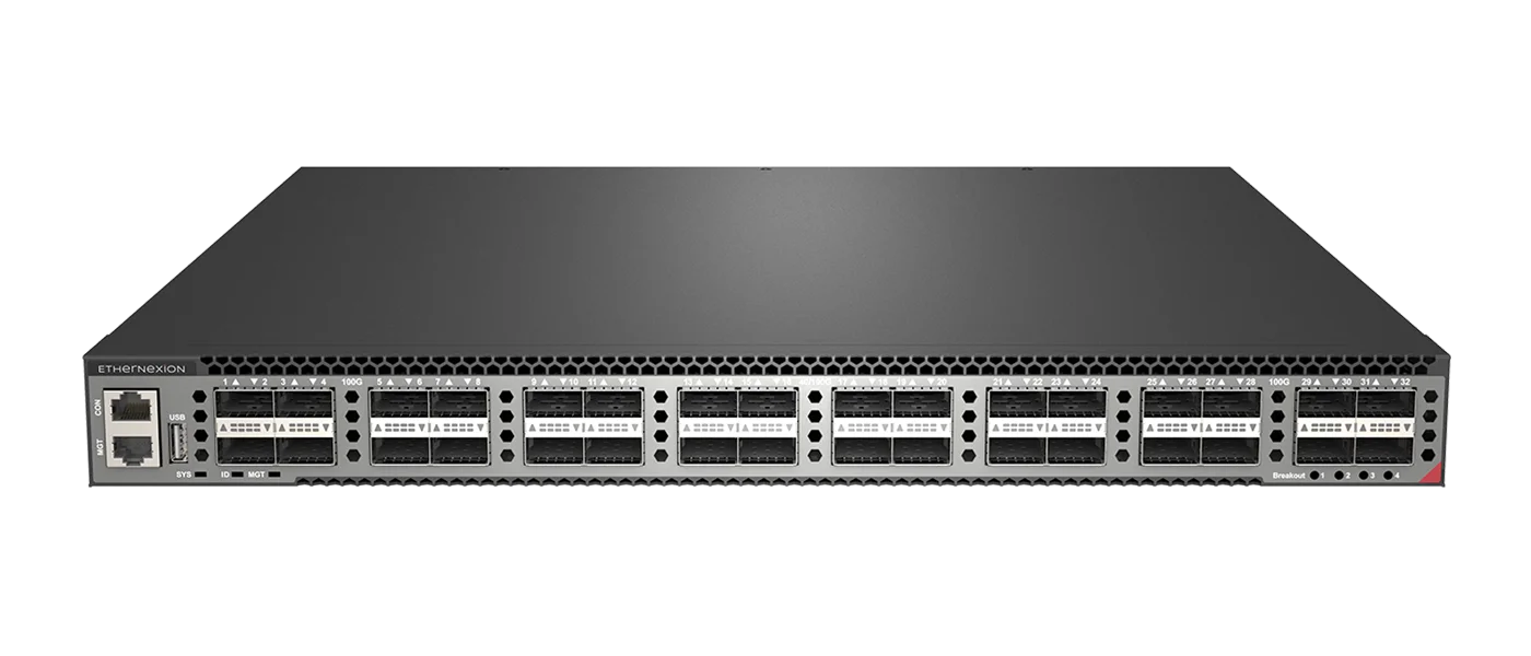S8332C, 32 x 100G QSFP28, 180.4W, L3 Data Center Fiber Switch